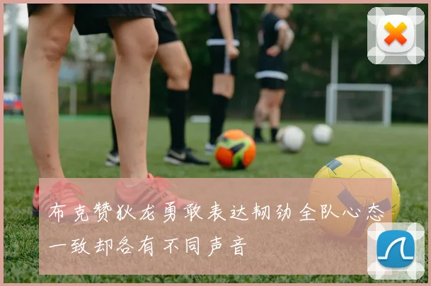 布克赞狄龙勇敢表达韧劲全队心态一致却各有不同声音