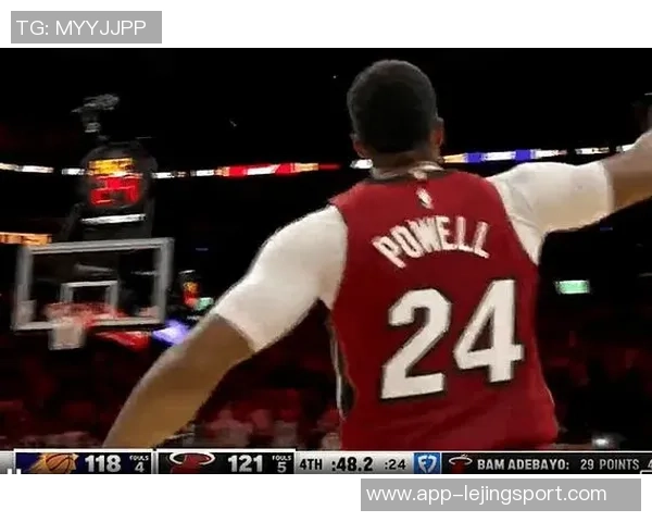 热火连胜期间鲍威尔表现抢眼场均273分助攻33命中率达50 热火连胜期间鲍威尔表现抢眼场均273分助攻33命中率达50